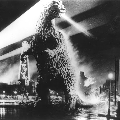 Godzilla film fragment